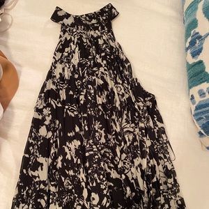 Black and whit floral blouse